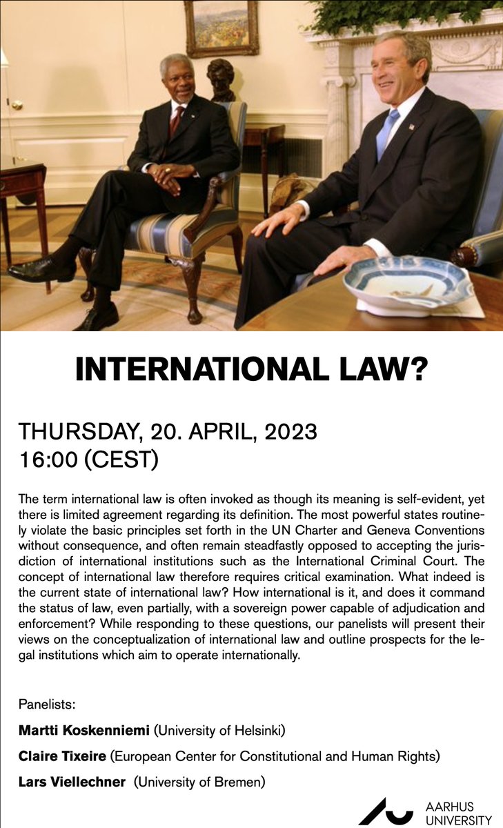 Aarhus University Seminar: Beyond Neoliberalism tweet media