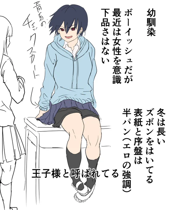 ヒロインの設定です https://t.co/237VpeRov2
