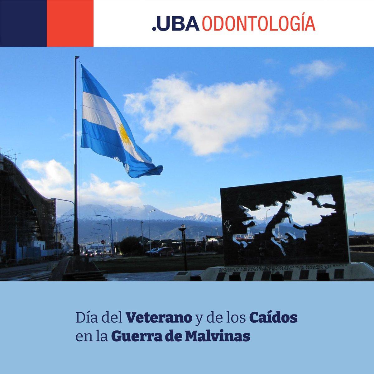 Nuestro homenaje a los veteranos, excombatientes y caídos en la Guerra de Malvinas en su día. #MalvinasNosUne 🇦🇷