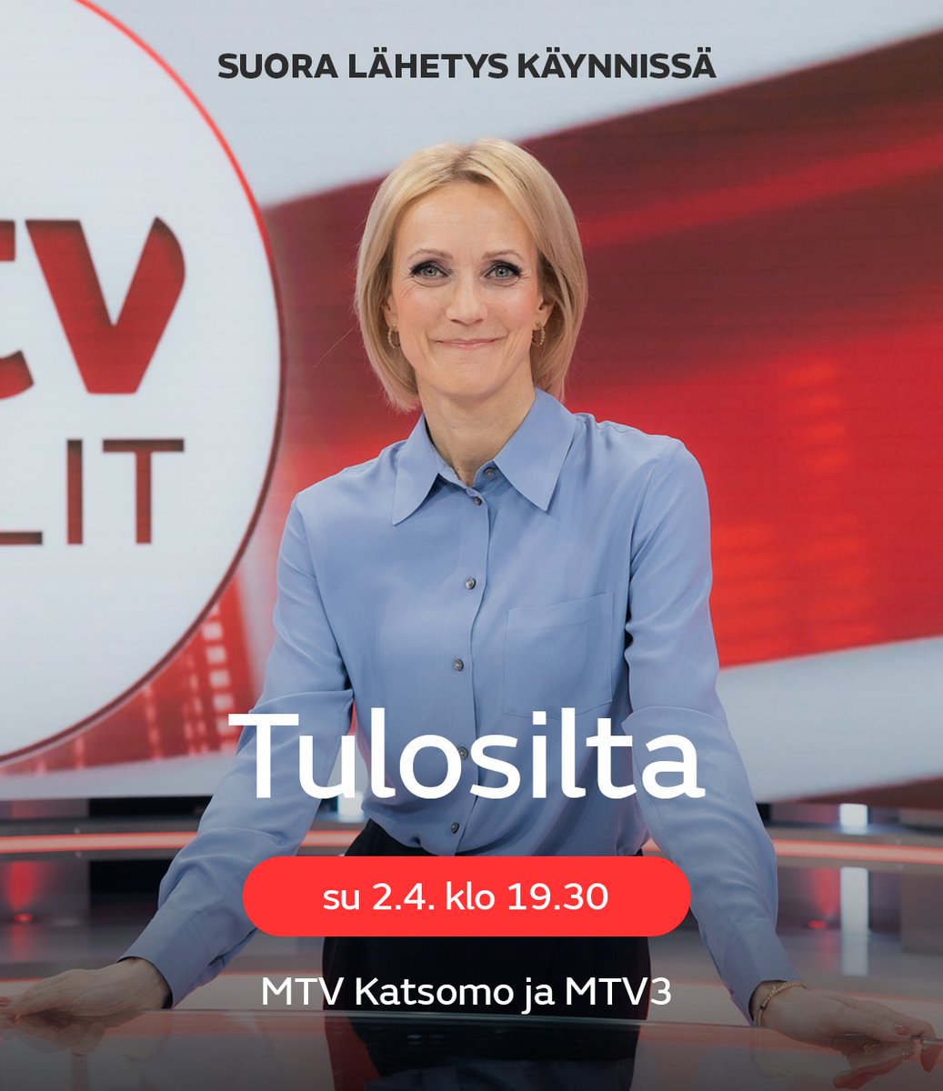 🔴 Seuraa suoraa lähetystä!

👉 Eduskuntavaalien tulosilta MTV3-kanavalla ja MTV Katsomossa su 2.4. kello 19.30 alkaen: mtv.fi/uutiset

#mtvvaalit #mtvuutiset #tulosilta #vaalit2023