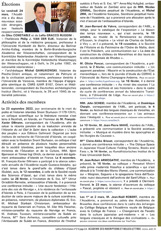 Académie des Inscriptions et Belles-Lettres tweet media