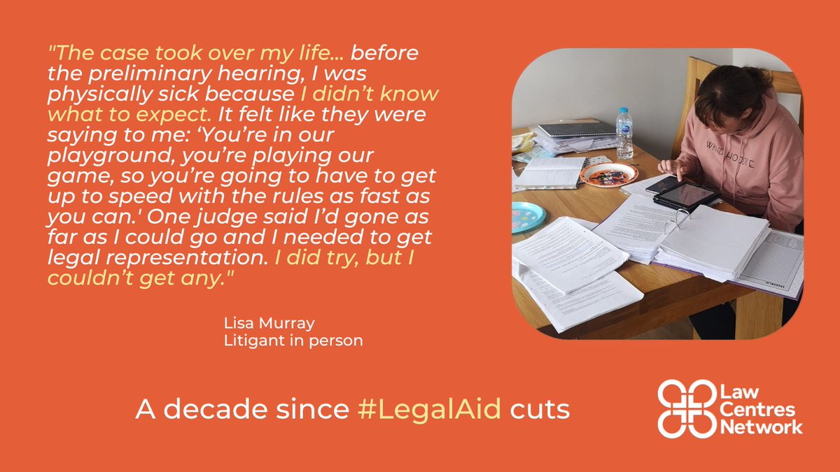 LawCentres's tweet photo. #LASPO meant #LegalAid was cut for many areas of social welfare law, including most #employment issues. Our broken system means people must give up on #justice altogether or face an uphill battle with the dice loaded against them.
https://t.co/kzbWdCdhmn https://t.co/ntcwbwxmbf