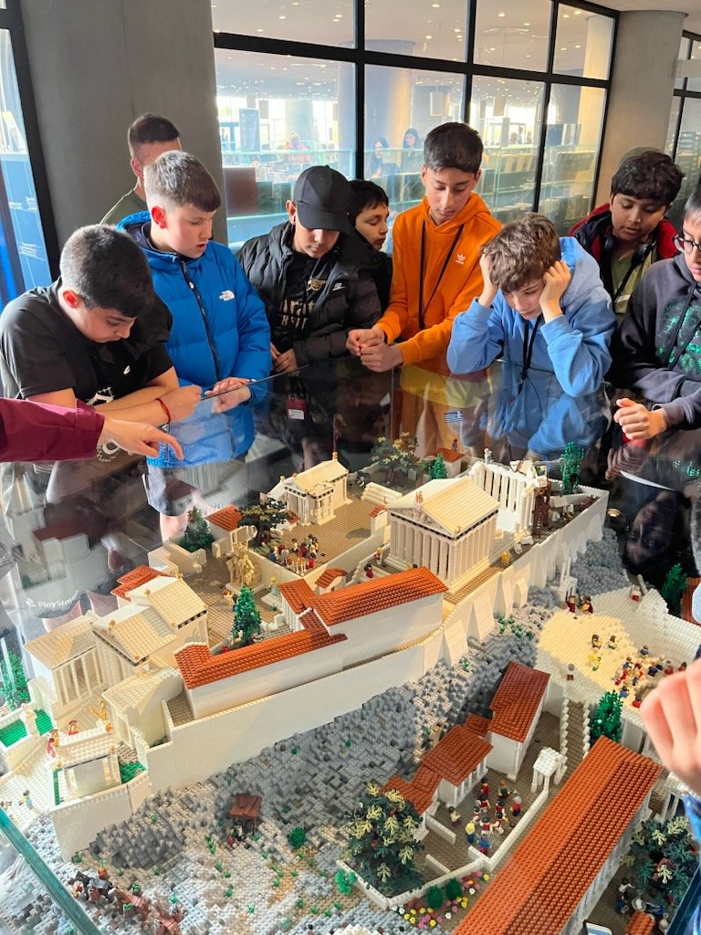 OrleyFarmSchool's tweet photo. Who loves Lego? We loved this Lego model of the acropolis @acropolismuseum #OFSCreativity #OFSClassics #schoolsinharrow #prepschools https://t.co/TjK8SbNiQw
