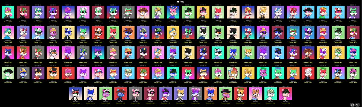 there a lot of little <a href="/FoxxedNFT/">Greed Malcoin</a> that I acquired at bargain prices in the past few weeks 🦊⚡️

don’t wait! and get Foxxed!