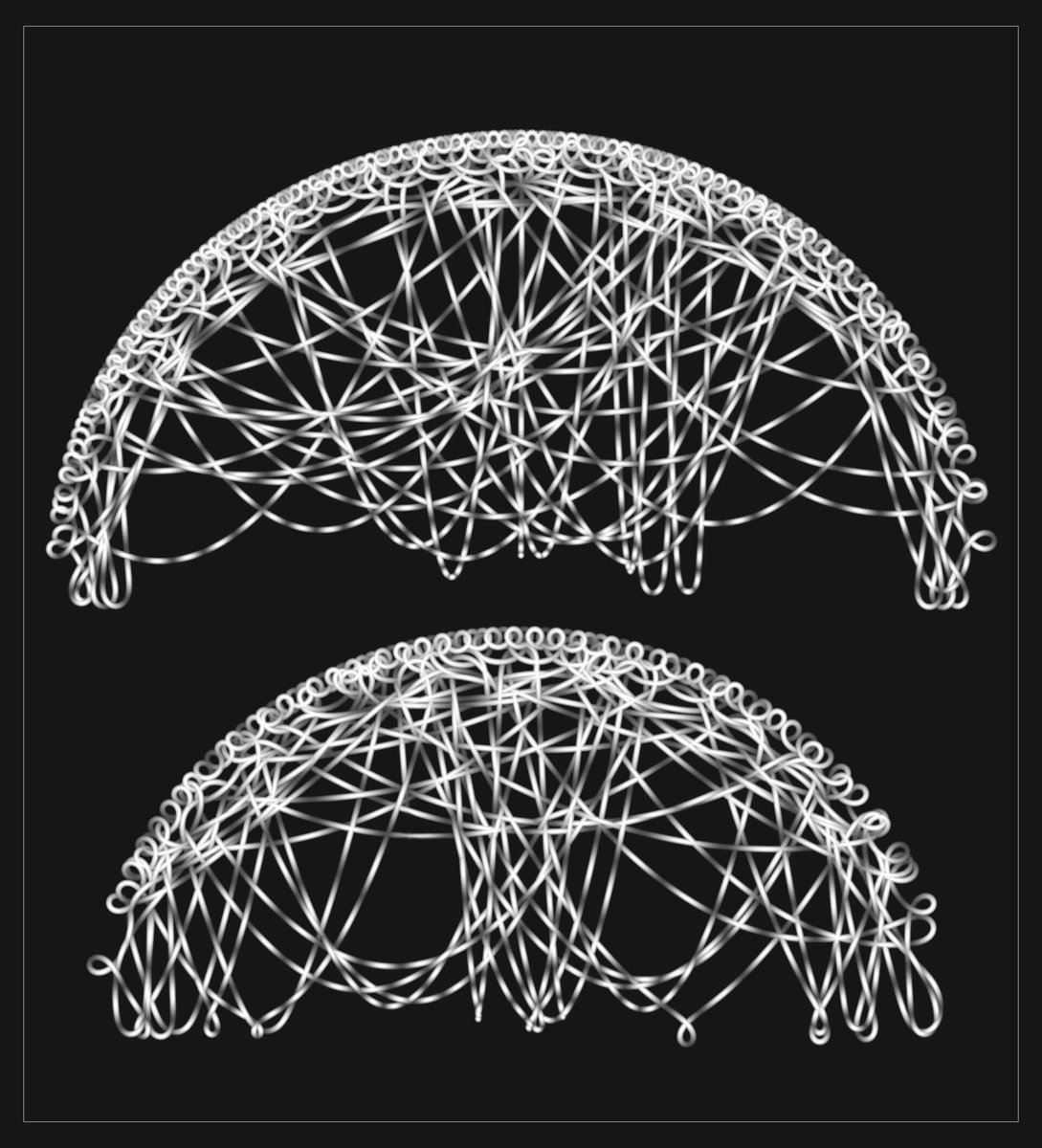 Experimental patterns created in #Substance3dDesigner using FX map