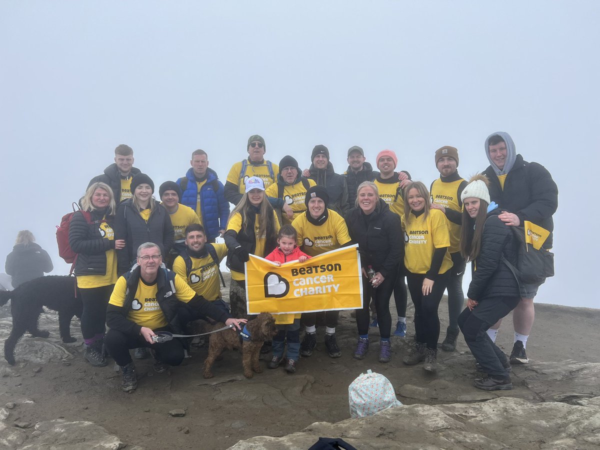 Some effort from the team 👏 <a href="/Beatson_Charity/">Beatson Cancer Charity</a>