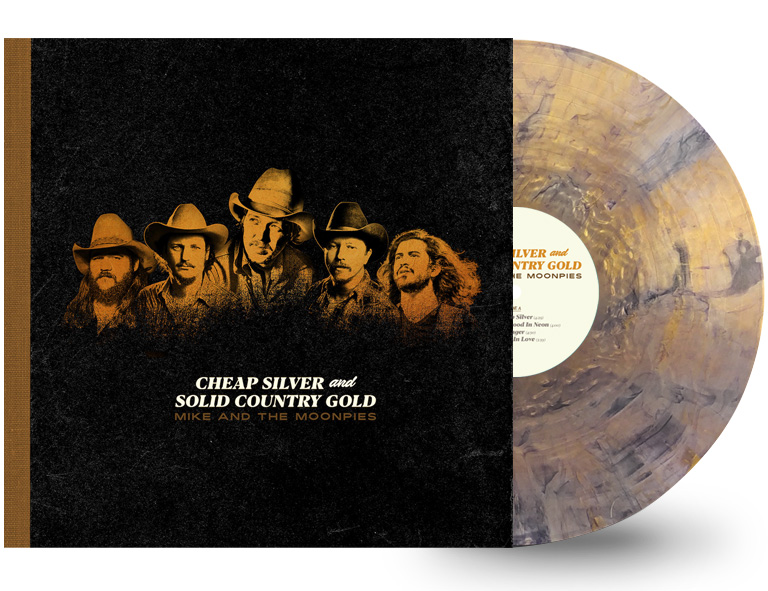 We're releasing 'Cheap Silver and Solid Country Gold' again on vinyl - this time the vinyl will be silver + gold swirl! These will begin shipping on 4/25, but pre-order starts now! If you've been wanting one, now is the time!

PRE-ORDER: bit.ly/3Gy6KR1