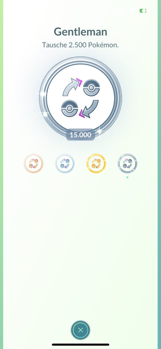 15k Gentleman 💯

#PokemonGO #PokemonGOApp