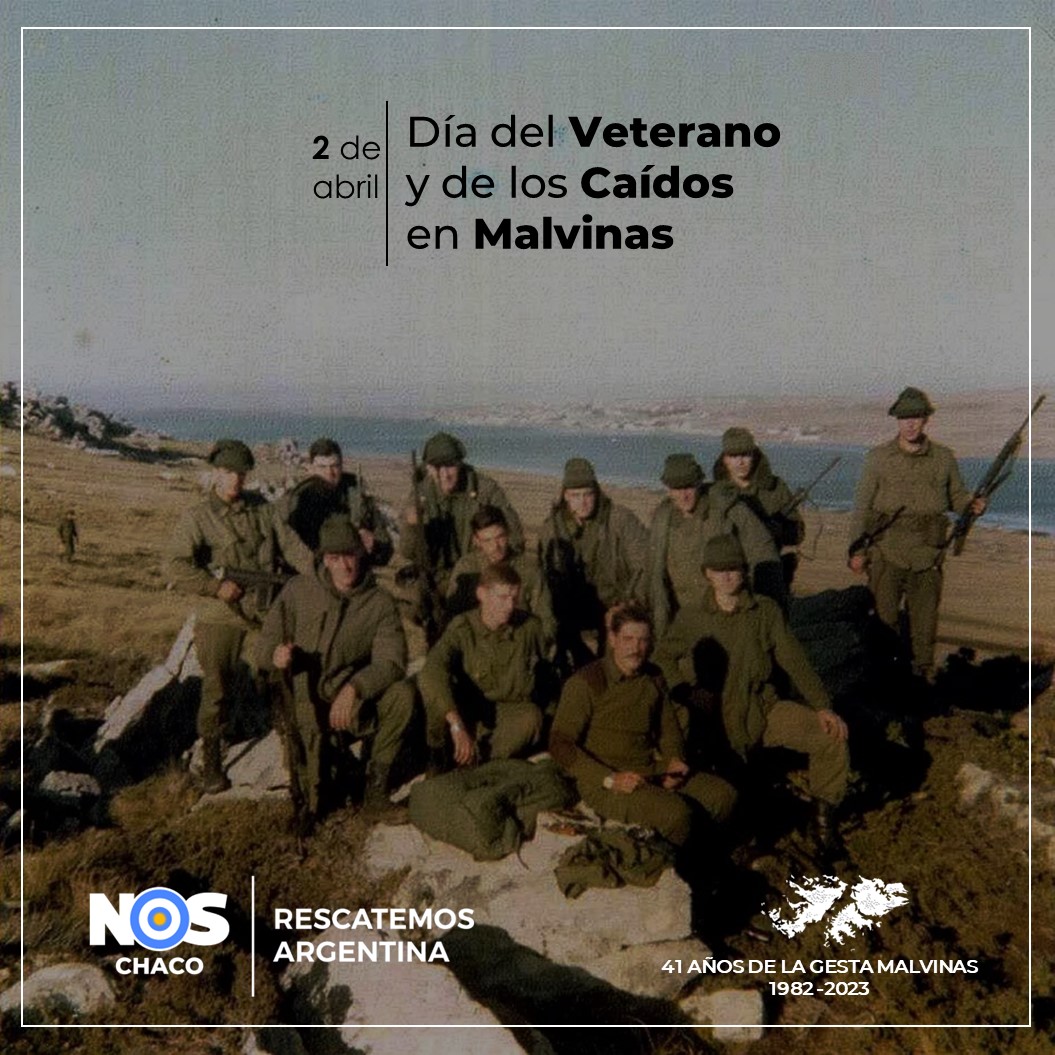 noschaco_ok's tweet photo. Honor y Gloria a nuestros Caídos y Veteranos de Malvinas ¡vivan nuestros Héroes de Malvinas ! ¡viva la Patria ! ¡las Islas Malvinas son Argentinas ! #fueraingleses #DevuelvanlaPatria #MalvinasCausaNacional https://t.co/DpPpQm6XzM