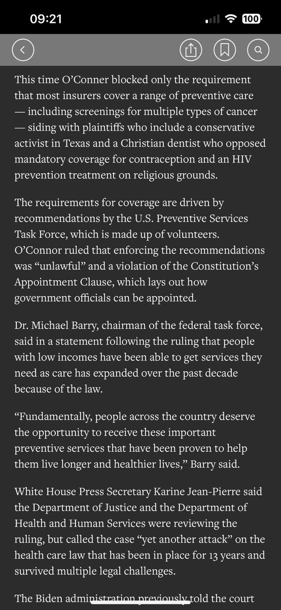 v_dem8's tweet photo. They do not give a fuck about us. Federal judge #ReedOConnor rules against covering #PREVENTATIVECARE. What an absolute piece of shit. This will impact millions of #americans 

It really is us, the #workingclass against them. You #corrupt assholes. #obamacare #aca #leftist https://t.co/cf8hnw3dnj