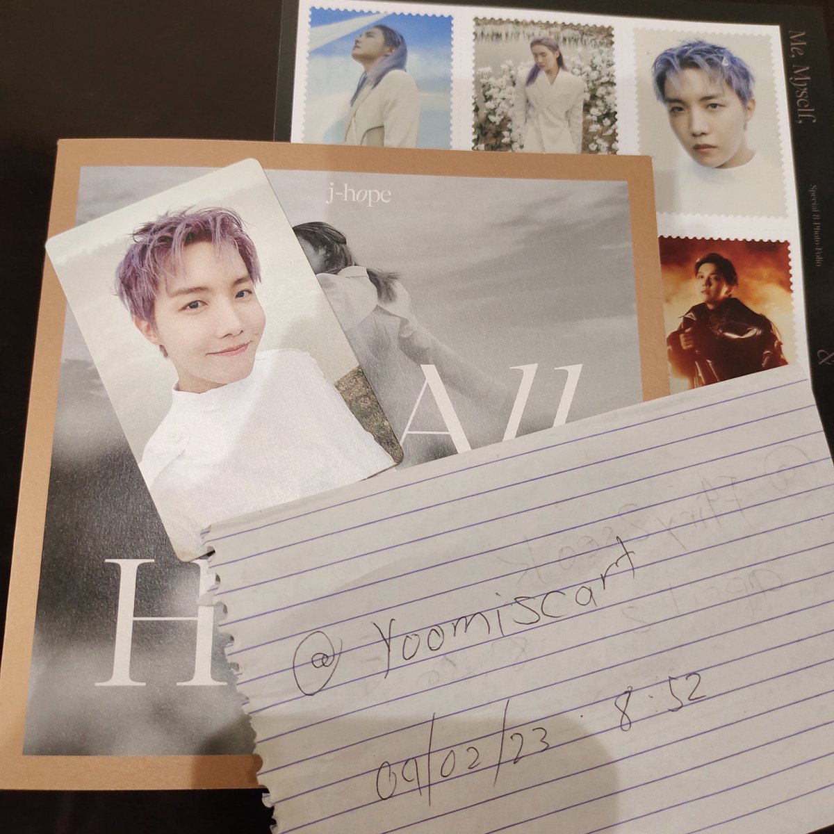 yoomiscart's tweet photo. hi hi not sure pa pero may inch ba makipag trade to legolas or black rpc? TT 

wtt lft jhope hobi rpc all new hope purple hair gloves pc https://t.co/jYIPjK0fOf