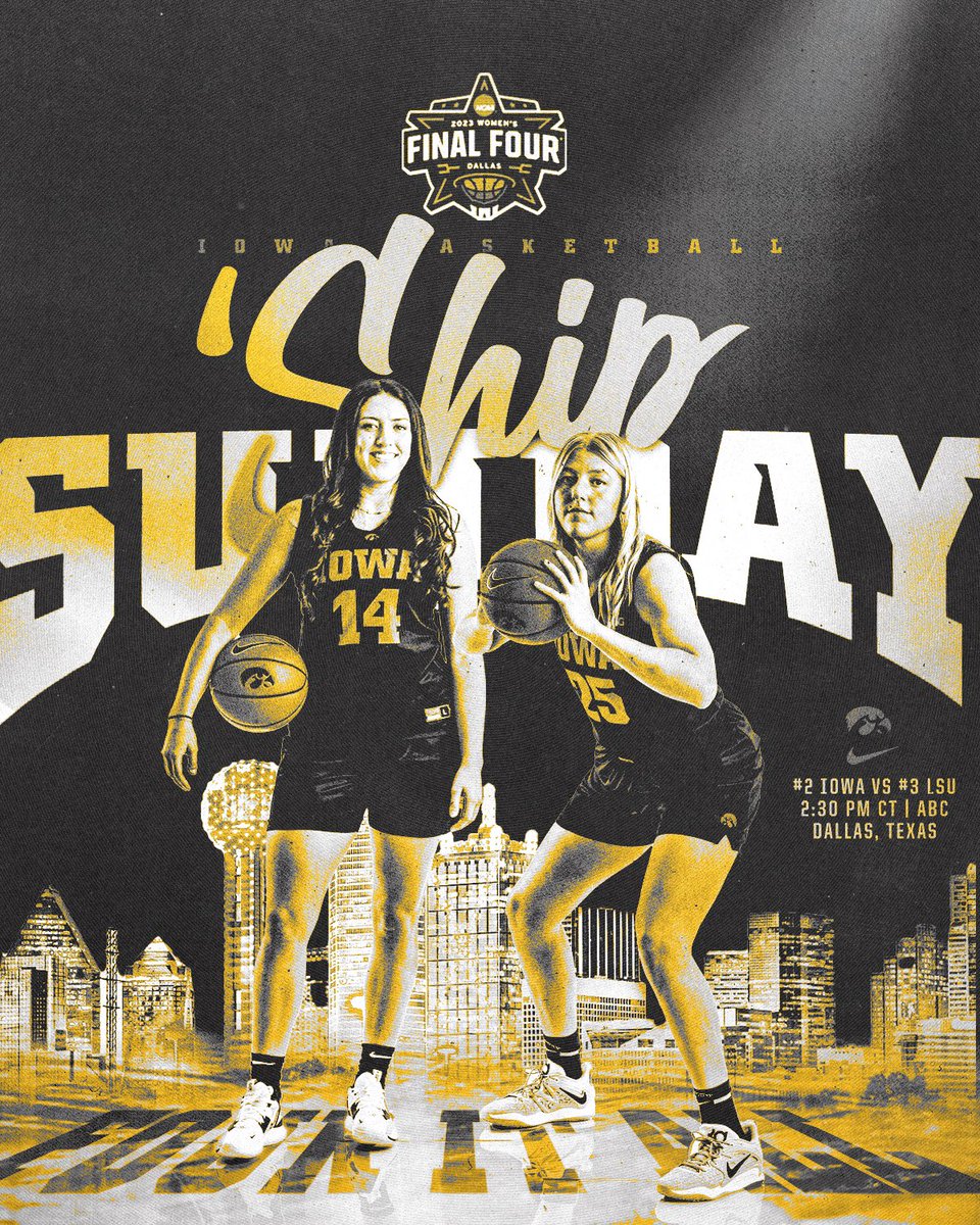 𝐆 𝐀 𝐌 𝐄 𝐃 𝐀 𝐘 😤

 #Hawkeyes x #WFinalFour