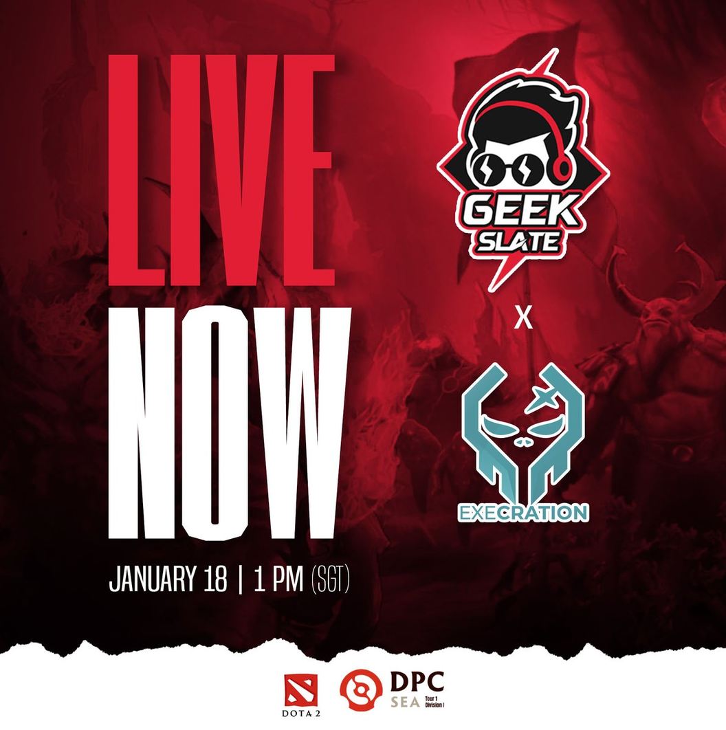 CReason1607's tweet photo. LIVE NOW! 

(For real this time) 

📺
🖥️

#GeekFamReturns #DOTA2 #DPC #OnceaGeekAlwaysaFam #Fam4Life #dota2girls #dota2fun #ESLONE #TI11 #TI10 
Original: TeamGeekSlate https://t.co/5aYz4Iua4P