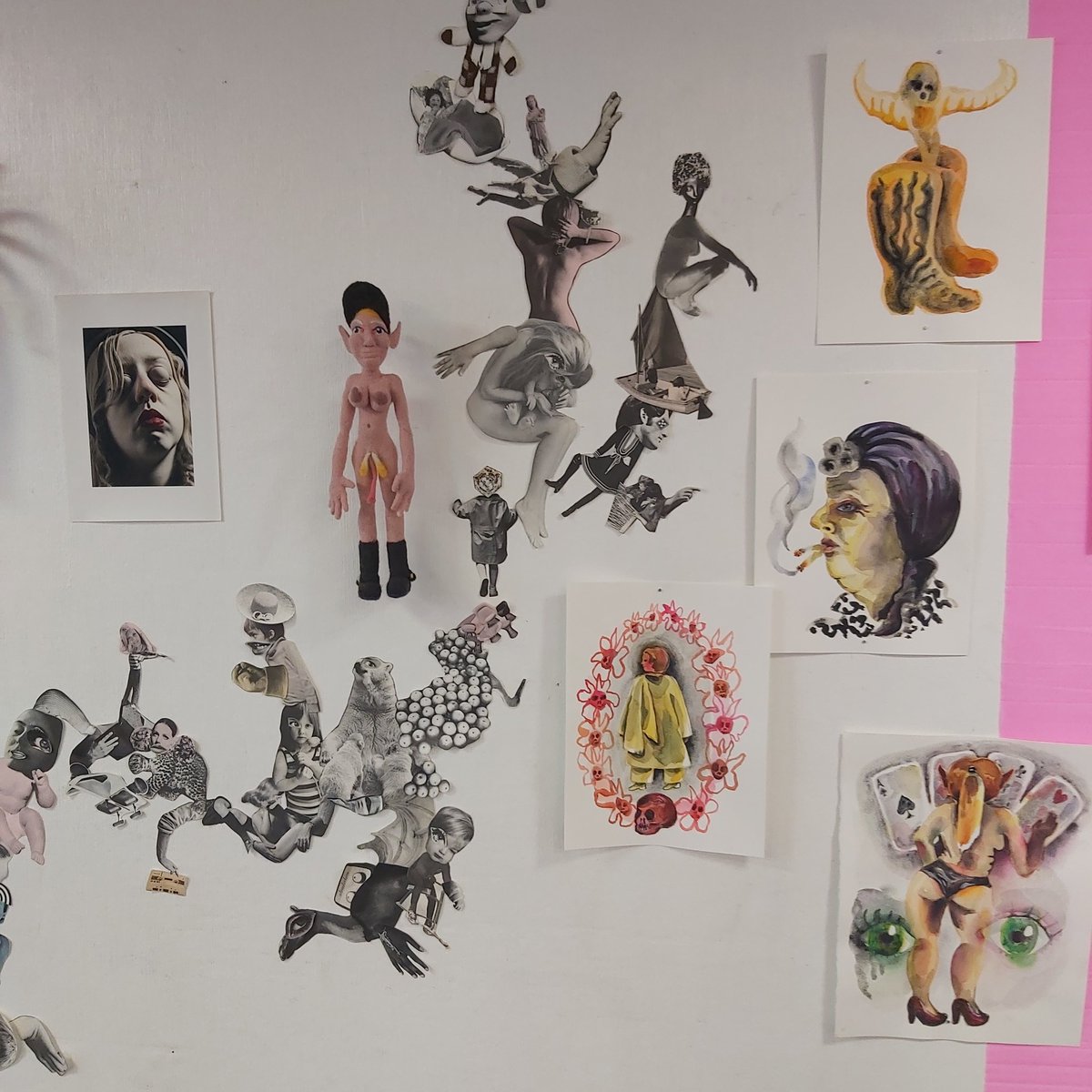 CatherineRichon's tweet photo. Fascinée par l'oeuvre foisonnante et baroque de Karin Crona, vue hier à La Générale. Éblouissant. 🤩💪
#Seismiary #VisualArt #womenempowerment 
@CronaKarin https://t.co/EQaK3ZoE9K