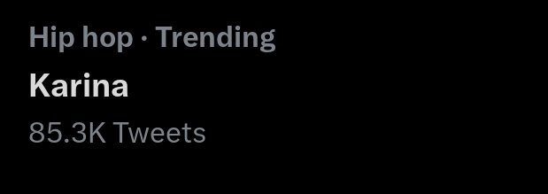ika_ikasya's tweet photo. Karina is trending right now with 85.3K tweets under Hip Hop category 🔥🔥 Her mid length hair today giving her extra beuty and hotness 😍❤️

#KARINA #카리나 #カリナ #aespa #에스파 #trendingqueen #gorgeous https://t.co/xXkf0d0fOw