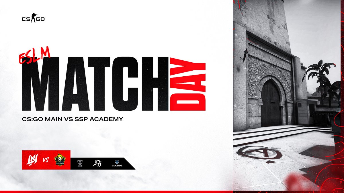#MatchDay 

🏆 #ESLMEISTERSCHAFT
🆚 <a href="/SissiStatePunks/">SISSI STΛTΞ PUNKS</a> Academy
⏰ 17 Uhr
📺 twitch.tv/unevengg
📢 @Frixum1337 

👤 <a href="/SybolicCs/">Sybolic</a> 
👤 @_itsErnie 
👤 <a href="/Limucs/">Limu</a> 
👤 <a href="/niisoCS/">Nico Soboll</a> 
👤 <a href="/cs_olek/">OlekCS</a> 

GL &amp; HF 🔥💯

#UNEVENRISE
