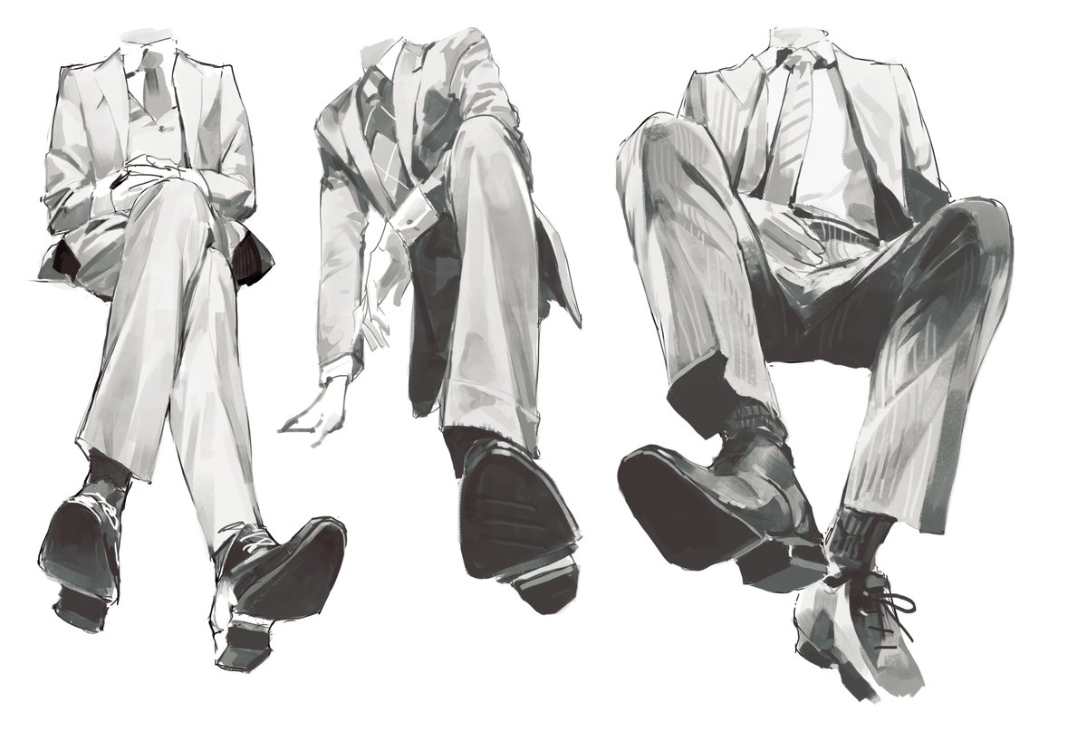 necktie formal male focus shirt suit pants jacket  illustration images