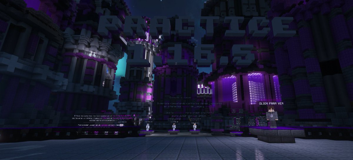 ExpansionCraft's tweet image. ⚔️Modalidad | Practice 1.16.5⚔️

🚀Premios al top ELO  💵:
🥇 25$ por paypal o 35$ GiftCard  
🥈10$ por paypal o 30$ GiftCard  
 🥉5$  por paypal o 25$ GiftCard
 
¡Eventos constantes con premios!             
                    ¡Únete ya!

- discord.expansioncraft.net