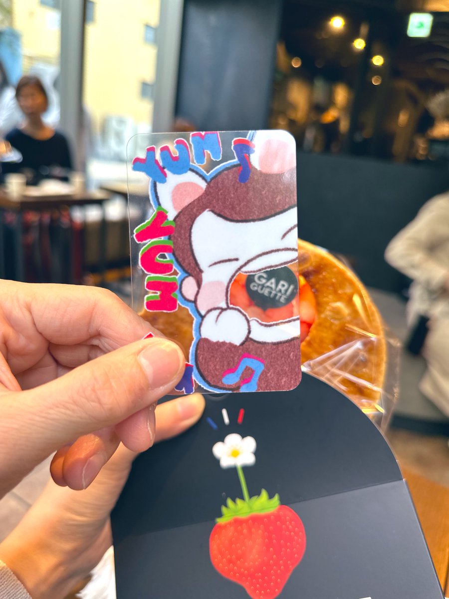 JaylieViVi's tweet photo. Dessert trip with #chenji @ohchenlele thank you for the cute cards 🥰 https://t.co/prornGvxy0