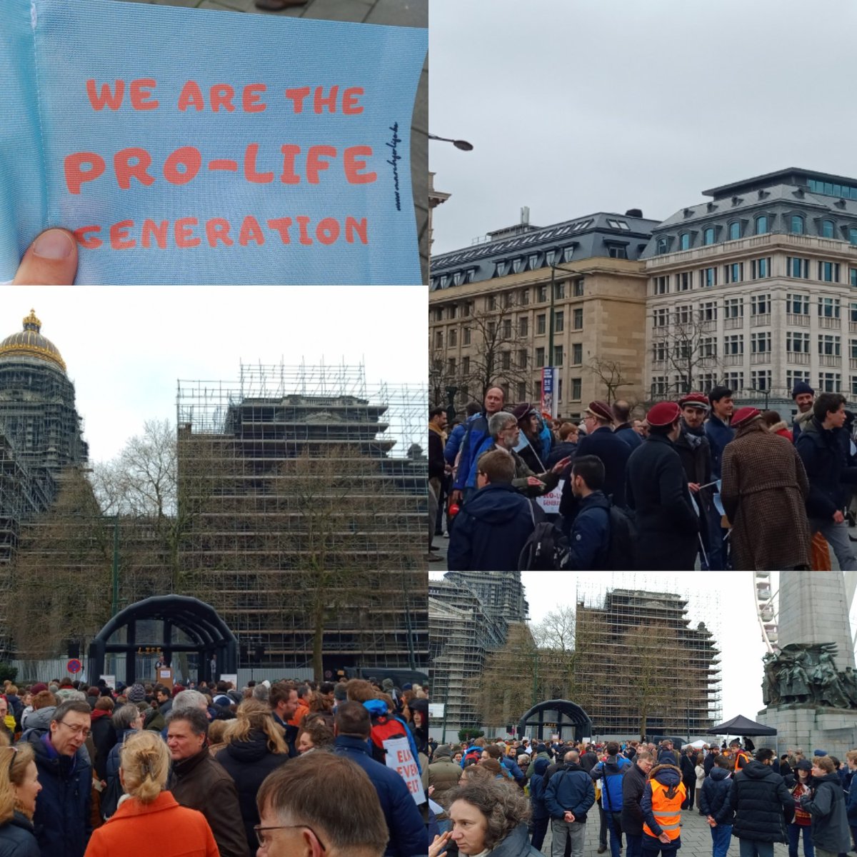 DamienSavastano's tweet image. Manif pro Life #Bruxelles
#ProLife