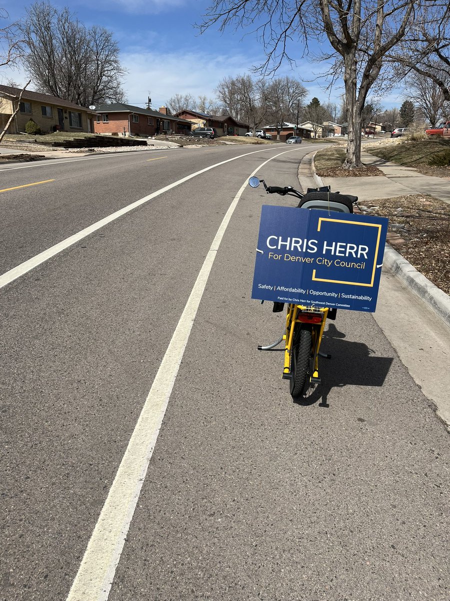 Couldn’t have asked for better weather on this final weekend of doing knocking! 

#Denver #election #vote