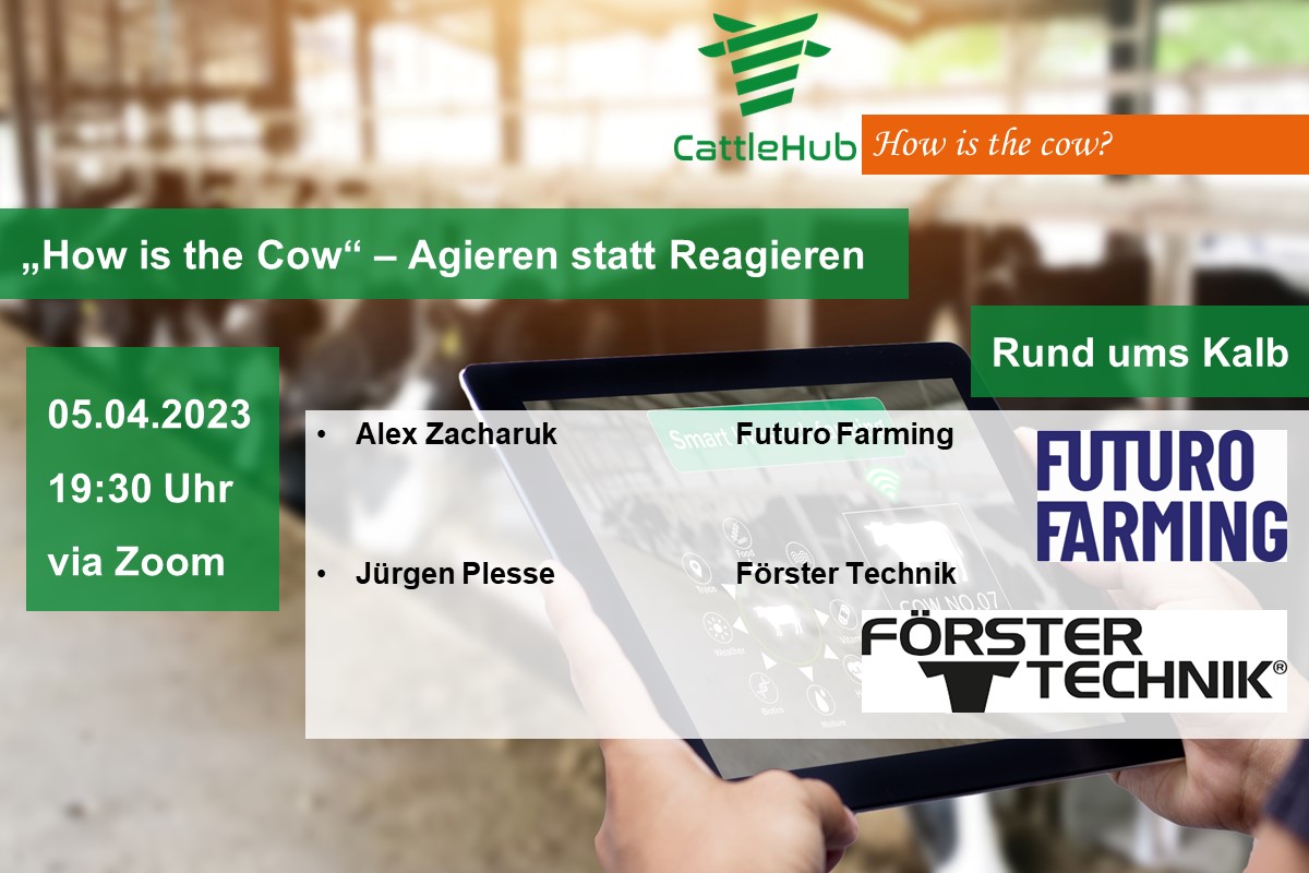 Für den vierten und letzten Termin unserer 4-teiligen Online-Veranstaltungsreihe am 05.04.2023 möchten wir hier unsere Referent*innen vorstellen.
Wer noch nicht angemeldet ist, hier entlang: us06web.zoom.us/webinar/regist…
Wir freuen uns auf euch und spannende Einblicke rund ums Kalb!