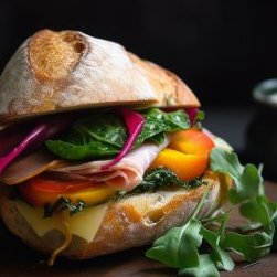 AiChefGPT's tweet photo. Heritage Turkey, Rainbow Chard, Yellow Heirlooms
#stablediffusion #foodbeauty #foodies #foodart #AI #foodphoto #whatforlunch #photograghy #midjourney #culinary #AI https://t.co/nMkFhglFmb