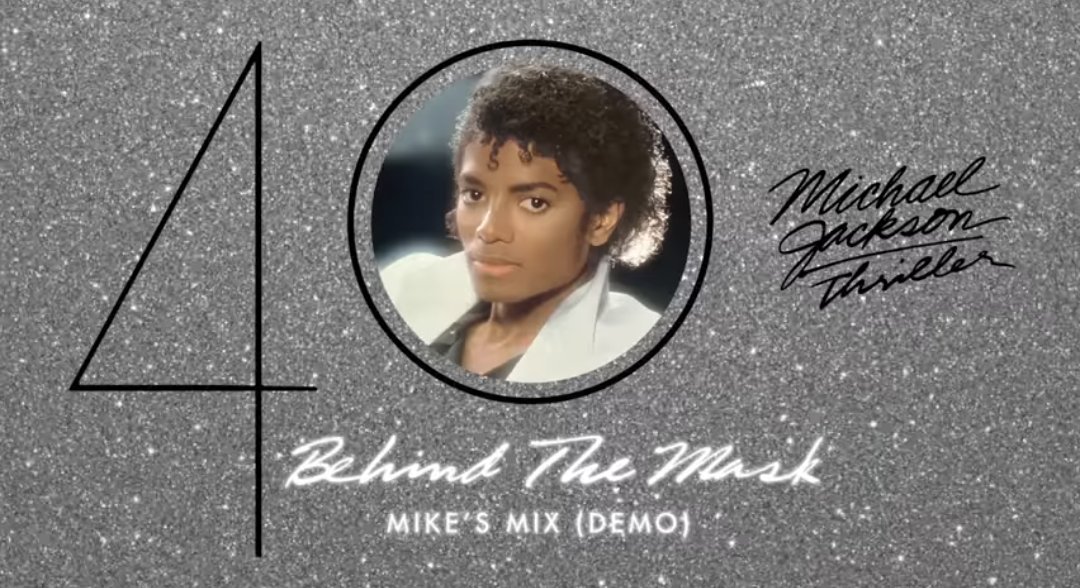 mjdanceparty's tweet photo. Michael Jackson - Behind The Mask (Mike's Mix (Demo) - Official Audio)
https://t.co/PxPVJGH522 https://t.co/FrozYLSCWa