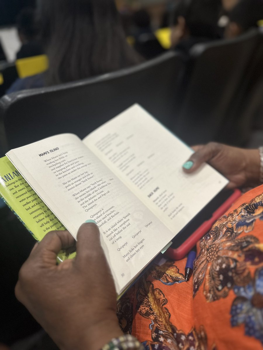 kidzknectrc's tweet photo. Just a week ago, we were writing poetry with the amazing author, Jasmine Mendez. Can y’all hear one of of students contributing to the haiku? https://t.co/menAcoMfRj