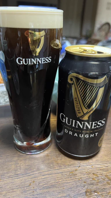 ギネスに挑戦!(今日のビール) 