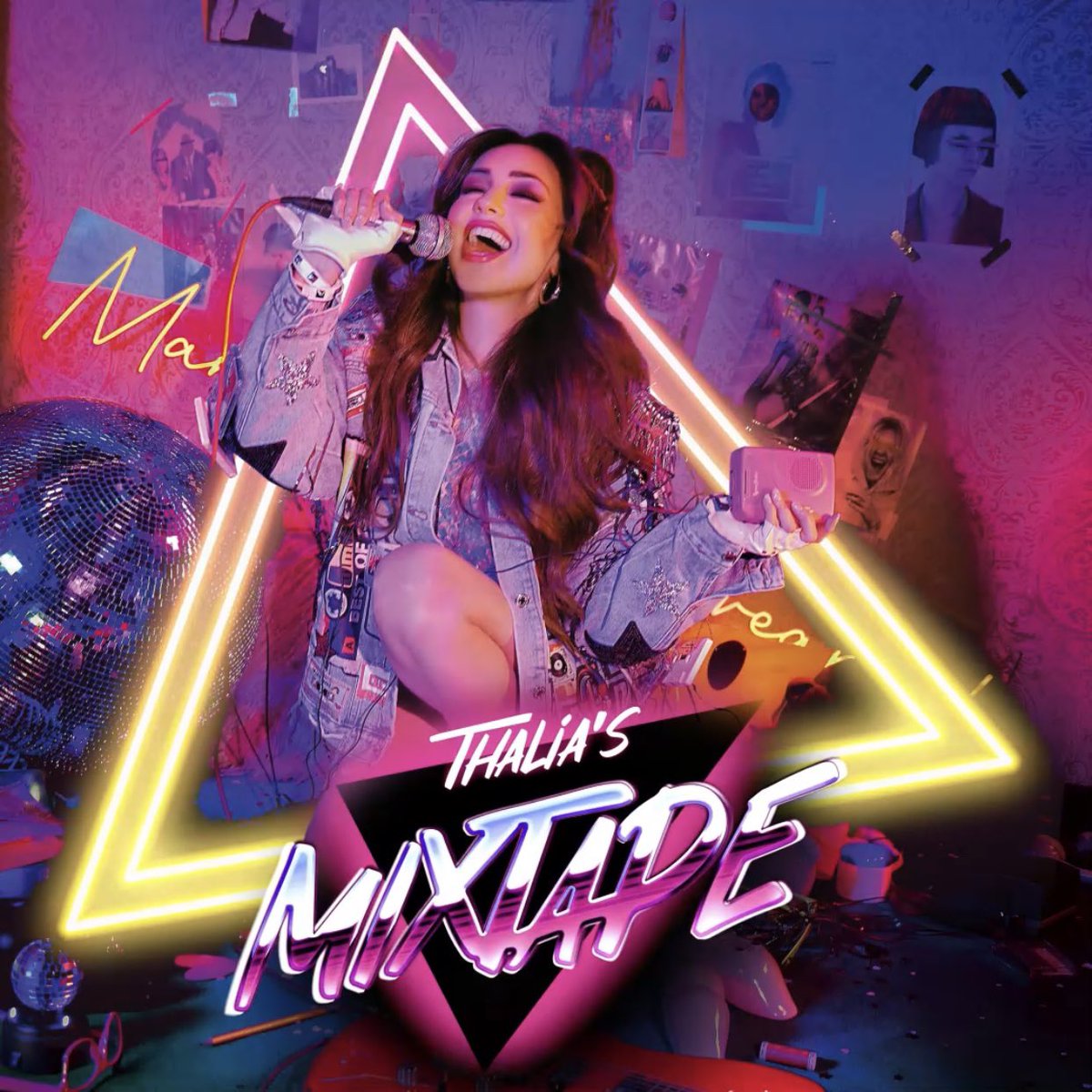 thalia's tweet photo. 🤘🏻#MIXTAPE 💓💿 Lanzamiento el viernes 28 de abril 🫶🏼😍 

PRESAVE NOW! 💥 https://t.co/sgAEWtCu4b https://t.co/gRESggy0Mr