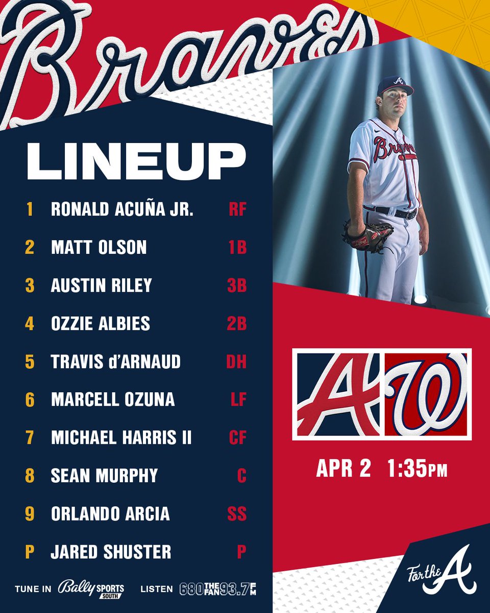 .<a href="/JaredS_14/">Jared Shuster</a> makes his MLB debut today in DC!

#ForTheA