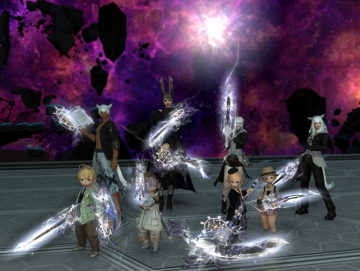 ThirdGolden's tweet photo. ついに....やりました！
皆さまお疲れ様でした！
#FF14 https://t.co/b9qaxY9apG