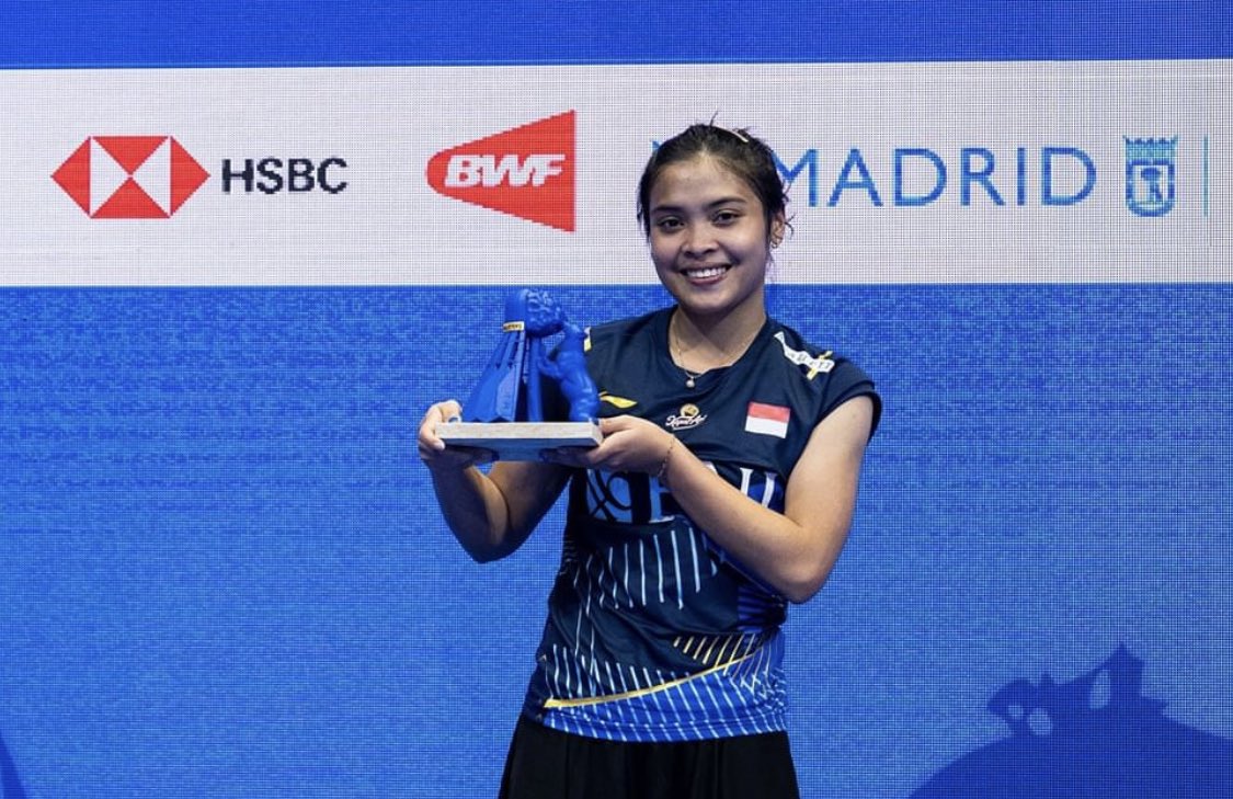 Angelo_Mikha's tweet photo. Gregoria Mariska Tunjung Cahyaningsih. 🏆 https://t.co/x9789nYK9Z