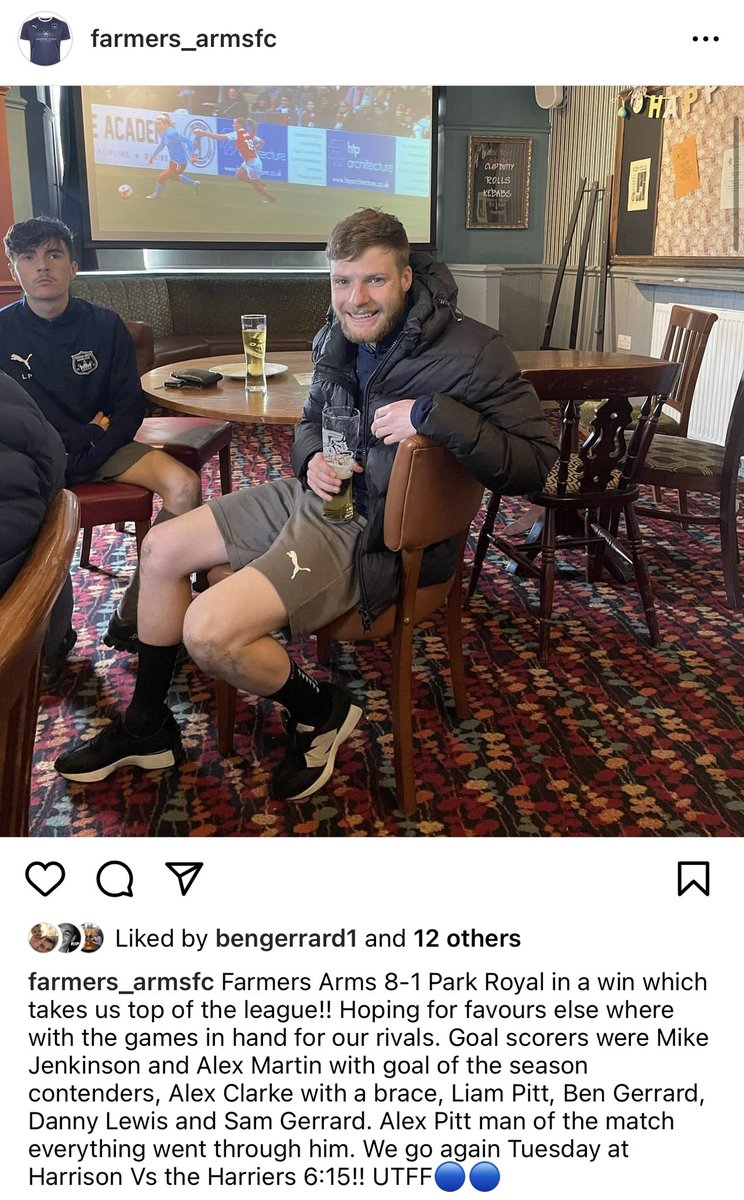 Farmers arms fc tweet media