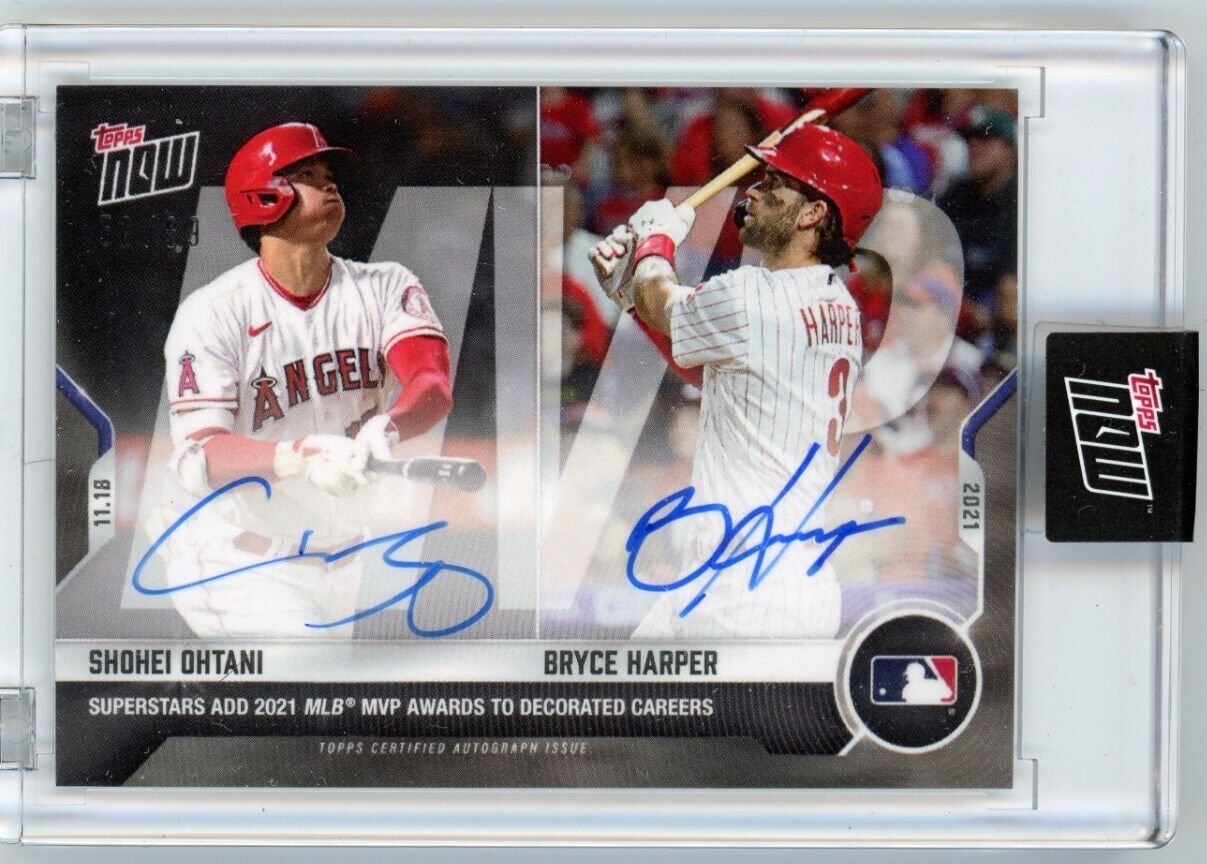 2022年激安 【49枚限定】大谷翔平×ハーパー 直筆サインカード その他