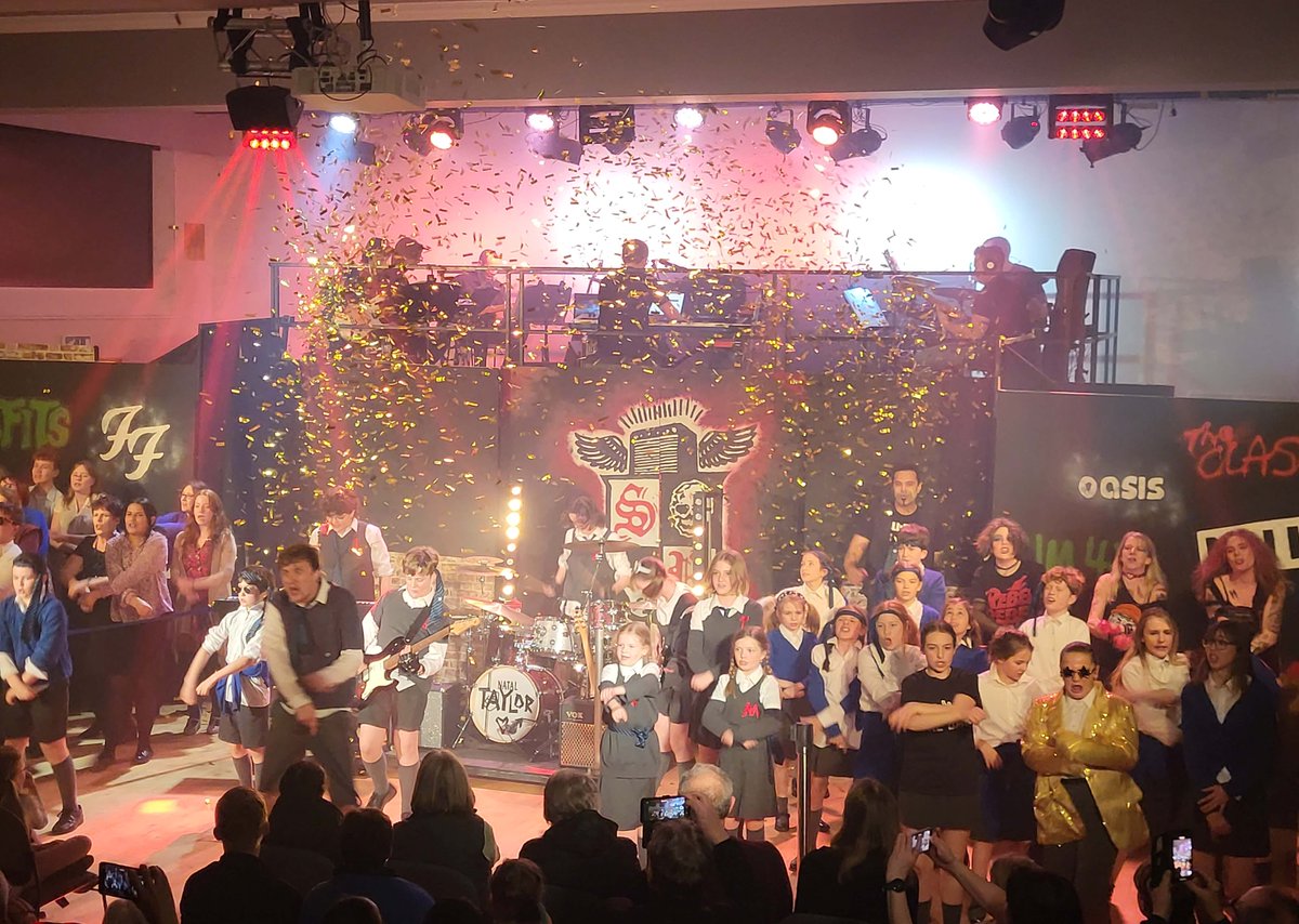 <a href="/TeesdaleOS/">Teesdale Operatic Society</a> production of School of Rock has been playing to appreciative audiences at Barnard Castle School. Amongst the cast was e-club member Sarah Gent playing the parts of Cleo and Mr Wagner.
Well done Sarah, all the cast and the production team for a wonderful show.