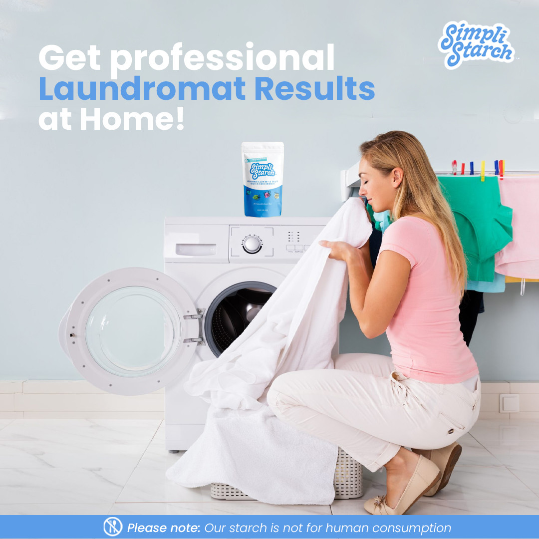 You don’t need to go to the laundromat to get awesome starch results!💯

Visit our website to learn more: 👉simplistarch.com 

#simplistarch #starch #laundry #laundrytime #laundrytips #artsandcrafts #functionality #costeffective #laundromat #professionalresult #home