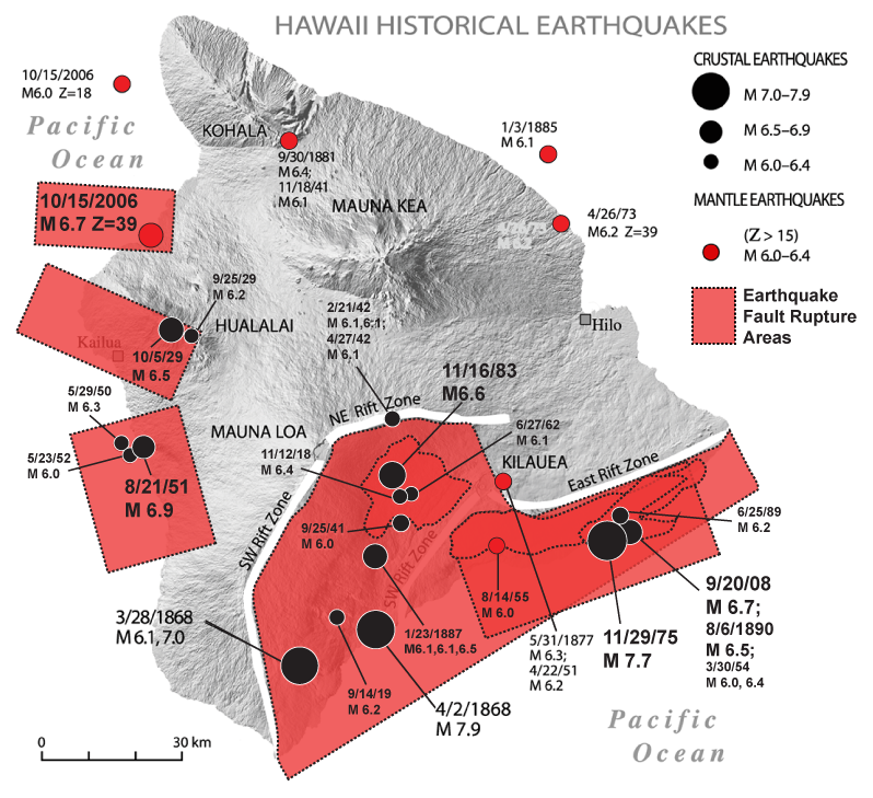 Largest earthquakes usgs