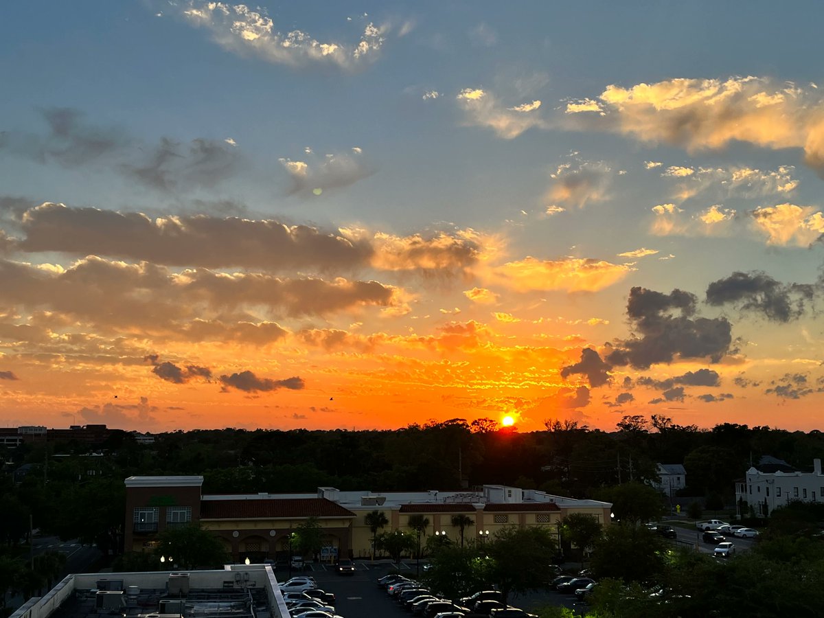 Sunset from the rooftop of 1661 Riverside Avenue Condominiums. This building was built with commercial construction methods and materials and is walkable to Publix, restaurants an bars, doctors, gyms, and a movie theatre! 
#igersjax #realtor #ilovejax #realtorlife #onlyinjax #jax