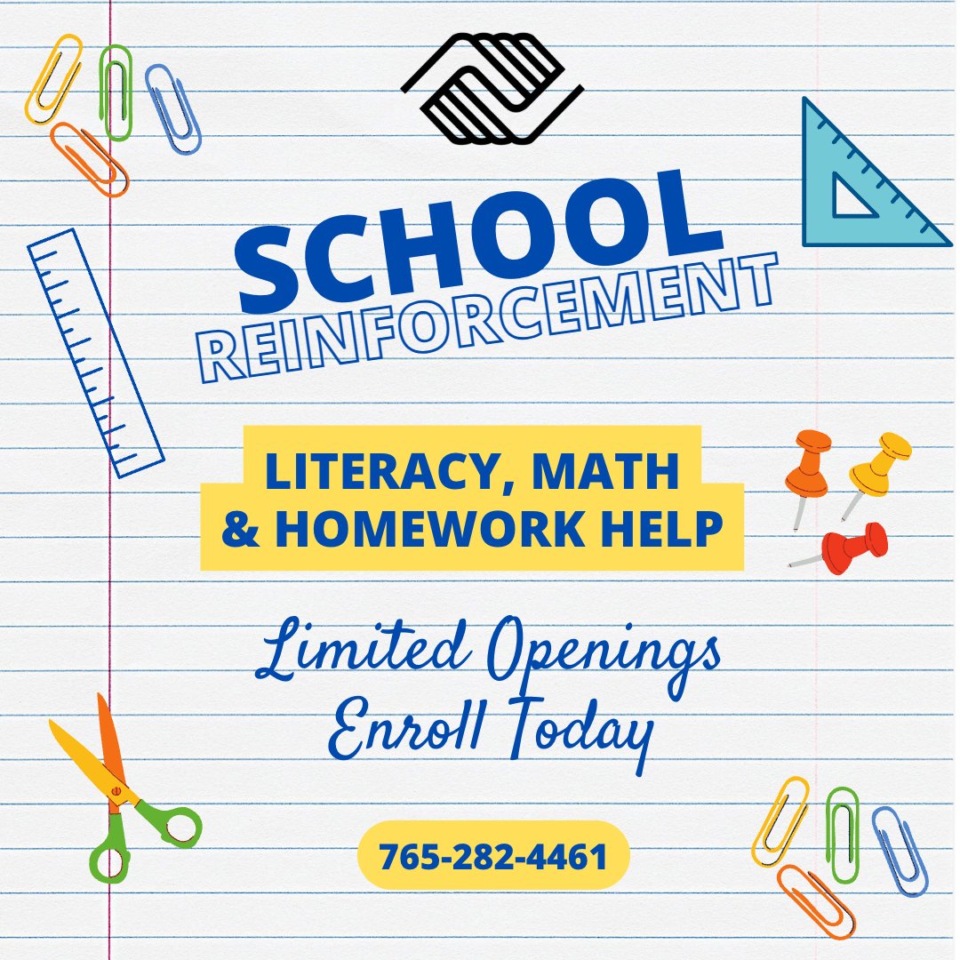 bgcmuncie's tweet image. Parents: We have openings for small group assistance with homework and/or literacy and math for Elementary kids. Register online or reach out to Dominic for questions dbordenaro@bgcmuncie.org #INkids