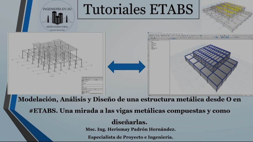 ingenieriaen3d's tweet photo. ¿Cómo diseñar estructuras metálicas en ETABS?
¿Que son las vigas metálicas compuestas y como diseñarlas?
¿Para que se utilizan los elementos Claddings en #ETABS?
¿Conoces el Software #IdeaStatica, sabes como se relaciona con ETABS?
Todas las respuestas en nuestro video ➡️ https://t.co/HAqUWBbCaQ