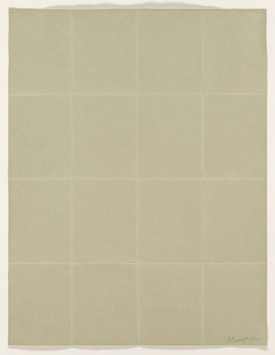 Sol LeWitt, Untitled, 1971 #museumarchive #sollewitt artic.edu/artworks/15998…