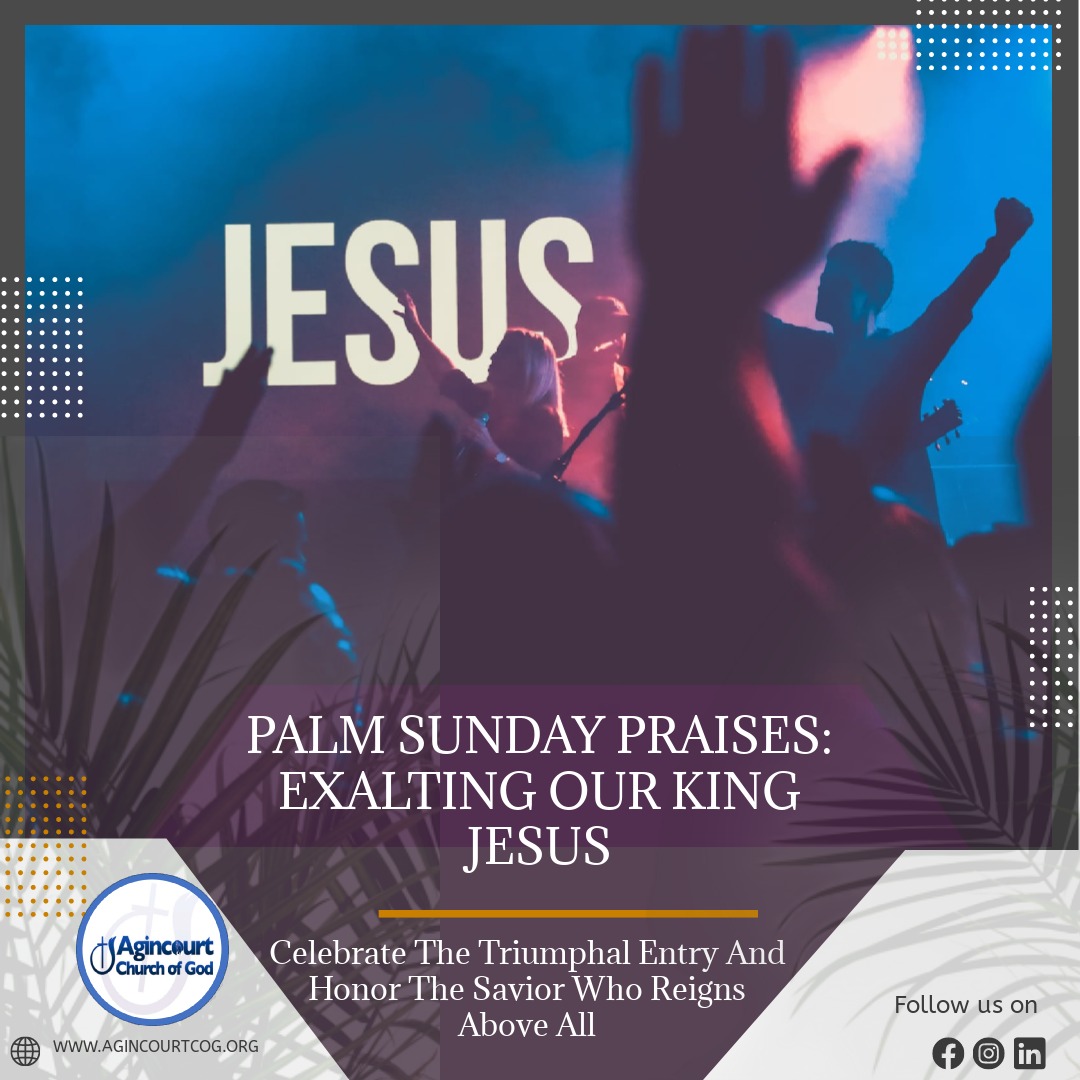 AndraeBlake's tweet photo. Palm Sunday reflects the triumphal entry of Jesus into Jerusalem. Today, let us remember that our king Jesus came to bring peace, love, and salvation to all. Let’s spread the good news, love, and hope of Palm Sunday. https://t.co/H1CBvKHhPt https://t.co/V6JNefLMsB