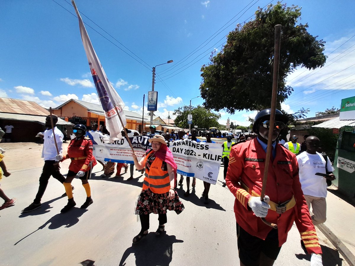 andyspeaks4's tweet photo. Marking the #WorldAutismDay 2023 at Kilifi County.
We started off with a procession from Pwani University to Kharisa Maitha stadium.
The journey to creating more awareness on Autism and Acceptance is unstoppable!
#540km4Autism
#Ride4AutismAfrica
#4thRAA https://t.co/yCTcPXLZQs