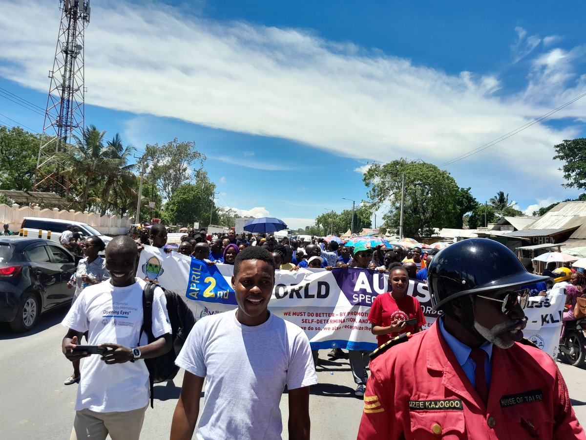 andyspeaks4's tweet photo. Marking the #WorldAutismDay 2023 at Kilifi County.
We started off with a procession from Pwani University to Kharisa Maitha stadium.
The journey to creating more awareness on Autism and Acceptance is unstoppable!
#540km4Autism
#Ride4AutismAfrica
#4thRAA https://t.co/yCTcPXLZQs