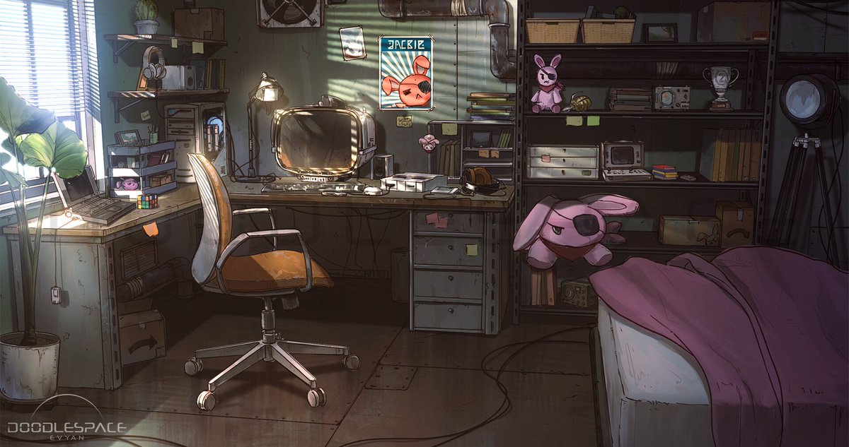evyan_artdesign's tweet photo. Art by Doodle Space team
Art Director: @gvioart 
---
#storytelling #conceptdesign 
#visualdevelopmentstudio #conceptart #illustration 
#doodlespace #indiegame #narrative #backgroundart #gameart #environmentdesign #conceptart #stylized #visualdevelopment #2dart #2Dbackground https://t.co/SRWnvh2cia
