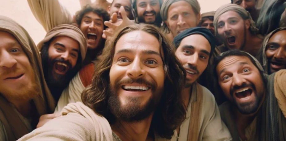 KimDotcom's tweet photo. Jesus selfie https://t.co/6JJQ2Ukkyo
