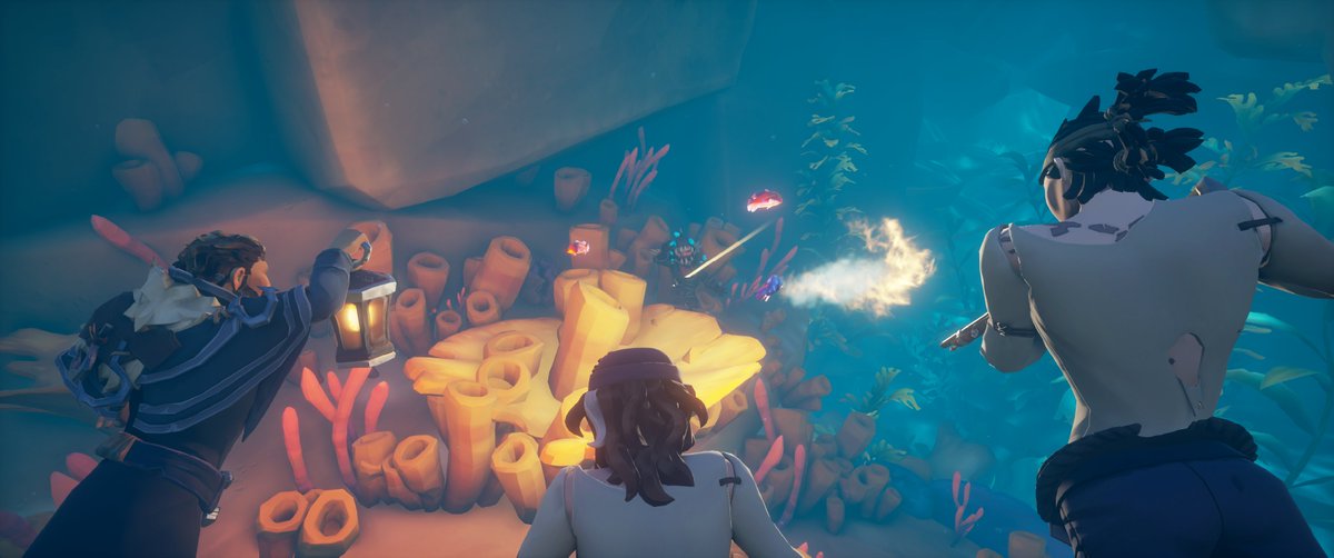 Struck a glowing fish right in the heart!

#SoTShot theme: Catch Of The Day
#SeaOfThieves
<a href="/SeaOfThieves/">Sea of Thieves</a>