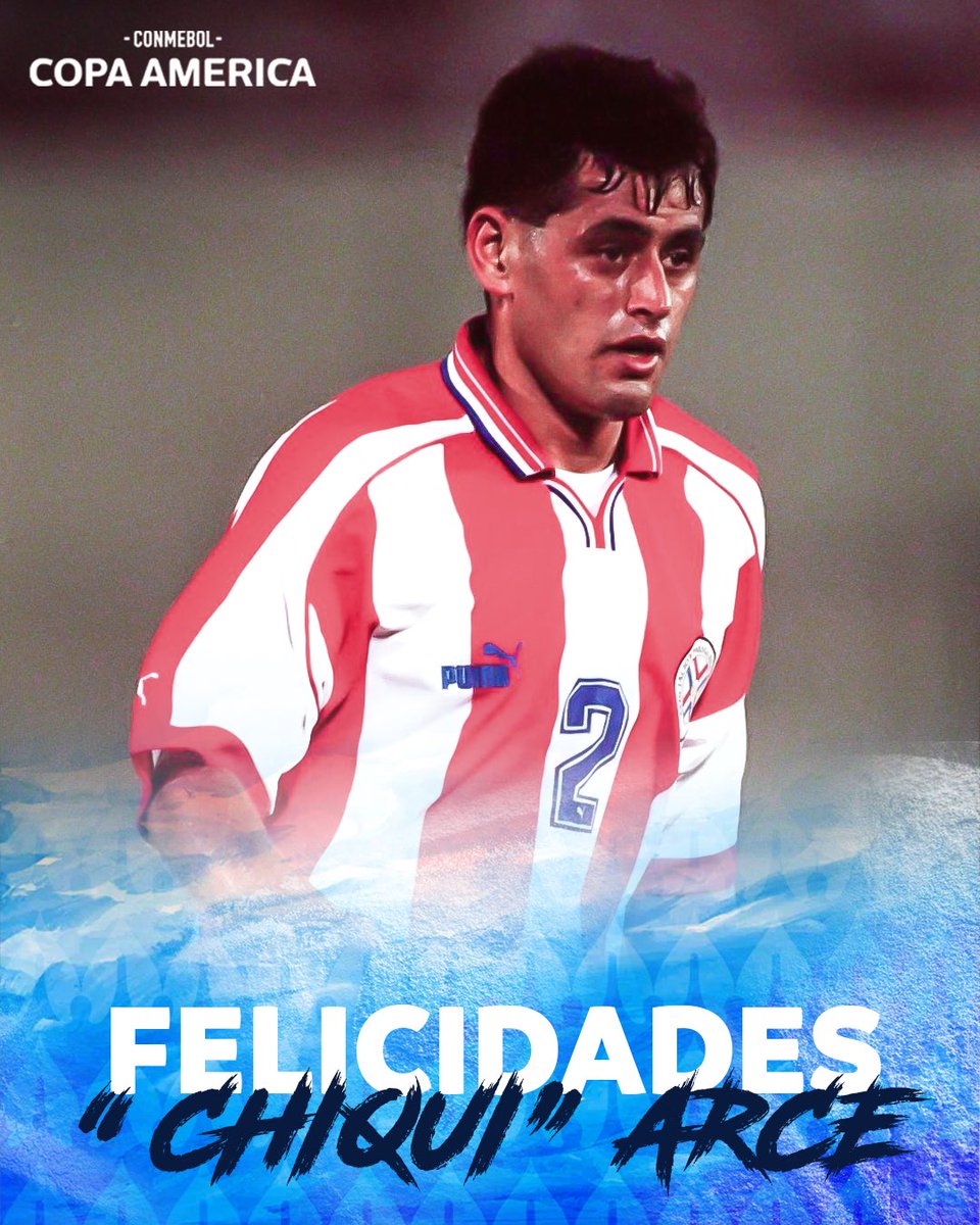 Está de festejo un referente de la <a href="/Albirroja/">Selección Paraguaya</a> y dueño de una gran pegada 🇵🇾⚽ ​

¡Feliz cumpleaños Francisco "Chiqui" Arce!​ 🎂

#VibraElContinente